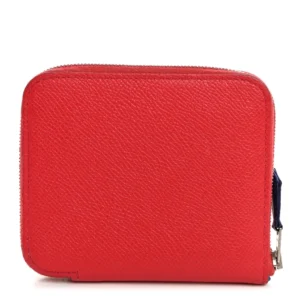 Hermès Epsom Silk'In Compact Wallet Bougainvillea - Artisan-Grade Dupes