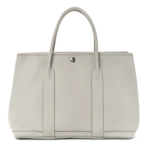 Hermès Fjord Garden Party Tote 36 MM Gris Perle - Mirror Quality Replicas