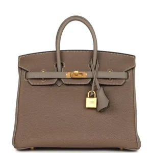 Hermès HSS Birkin 25 Etoupe and Etain Togo - High-End Inspired