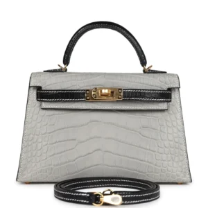 Hermès Kelly 28 Gris Neve Togo Palladium - 1:1 Replica