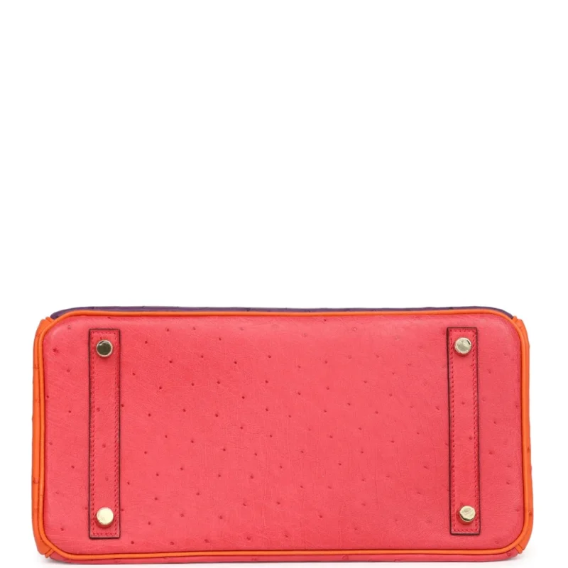 Hermès HSS Tangerine Violet Ostrich - High-End Inspired - Image 4