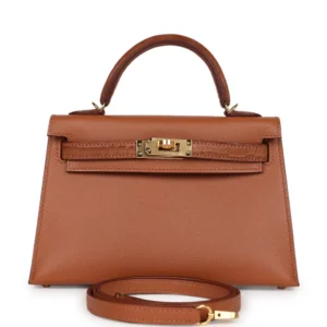 Hermès Kelly 20 Gold Madame Alligator - Mirror Quality Replicas