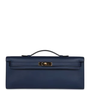 Hermès Kelly Cut Bleu Navy Swift - 1:1 Replica