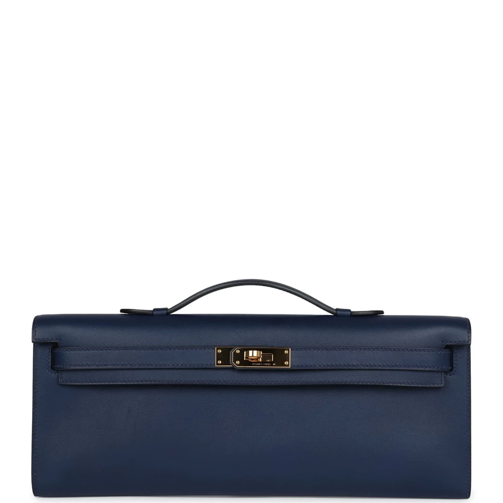 Hermès Kelly Cut Bleu Navy Swift – 1:1 Replica - Premium Alternative