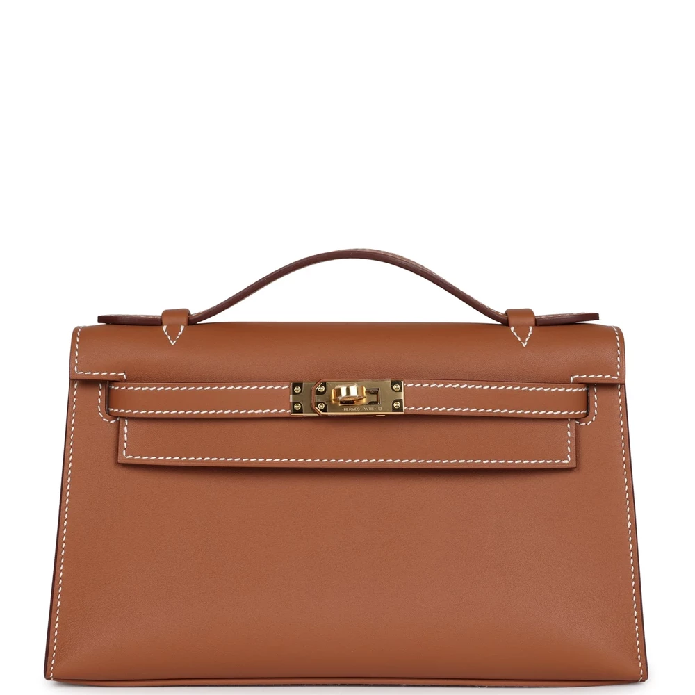 Hermès Kelly Pochette Gold Swift Gold – Artisan-Grade Dupes - Premium Alternative