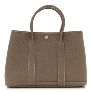 Hermès Negonda Garden Party 30 TPM Étoupe - Artisan-Grade Dupes