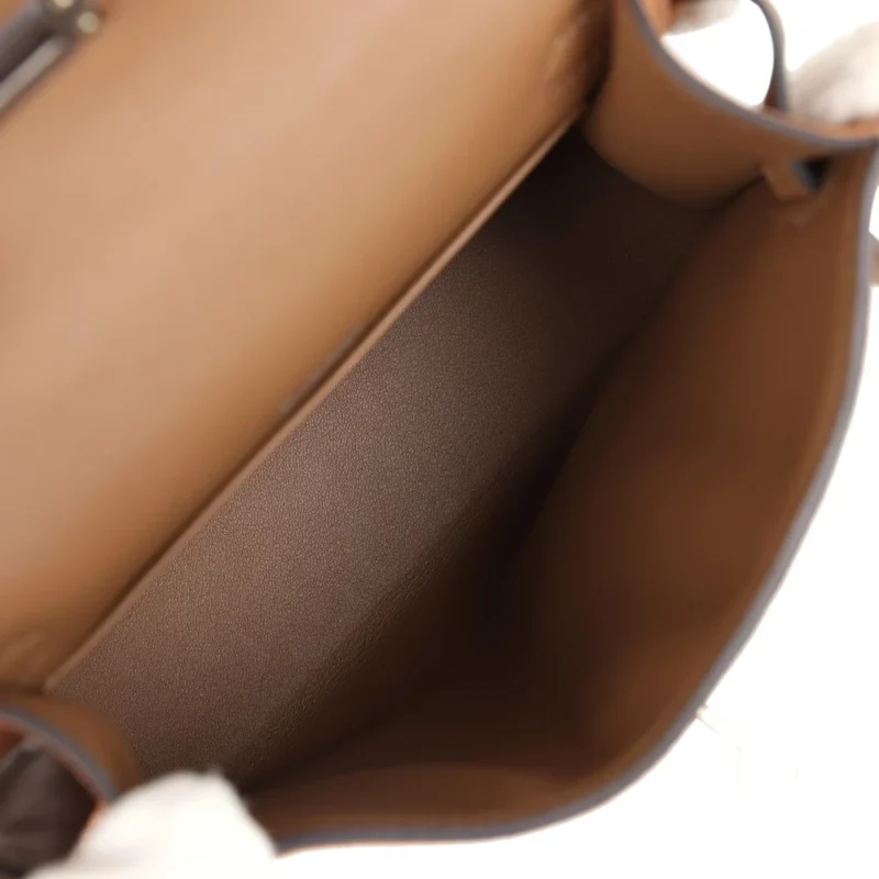 Hermès Teddy Kelly 20 Chamois Shearling - High-End Inspired - Image 5
