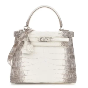 High-End Hermès Inspired Kelly 25 Matte Niloticus Crocodile