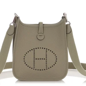 High-End Hermès Inspired Evelyne TPM 16 - Sage Green | TopTierHermes