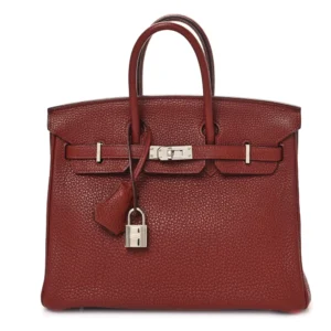 High-End Hermès Inspired - Togo Birkin 25 Brique Replica