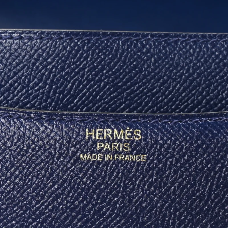 Mirror Quality Hermès Replicas - Constance 24 Epsom Bleu Saphir - Image 2