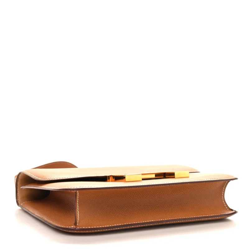 Mirror Quality Hermès Replicas - Epsom Constance 24 Gold - Image 4
