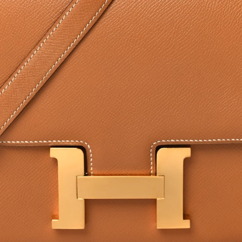 Mirror Quality Hermès Replicas - Epsom Constance 24 Gold - Image 5