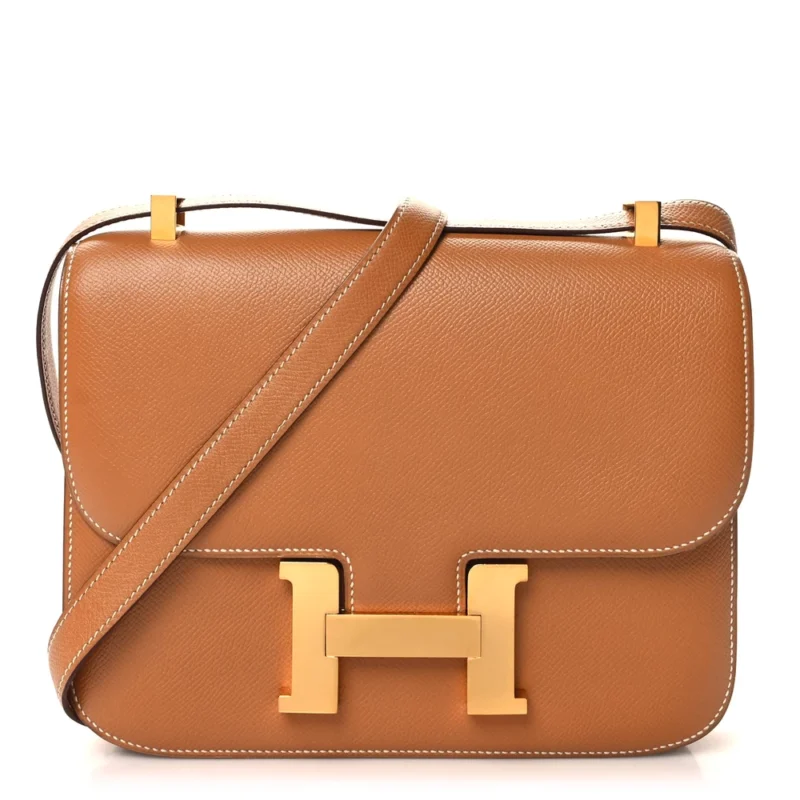 Mirror Quality Hermès Replicas – Epsom Constance 24 Gold