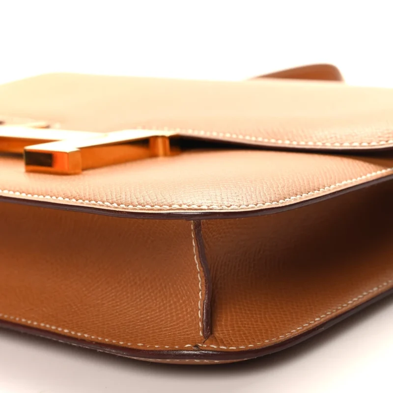 Mirror Quality Hermès Replicas - Epsom Constance 24 Gold - Image 8