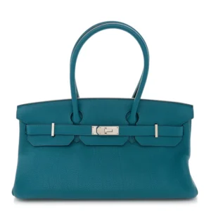 Mirror Quality Hermès Replicas - JPG Shoulder Birkin 42 Cobalt