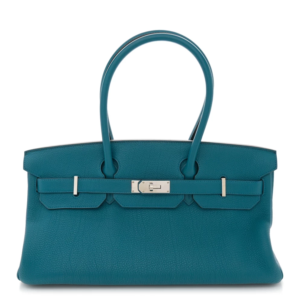 Mirror Quality Hermès Replicas - JPG Shoulder Birkin 42 Cobalt