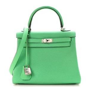 Mirror Quality Hermès Replicas – Kelly 25 Retourne Togo Vert Comics