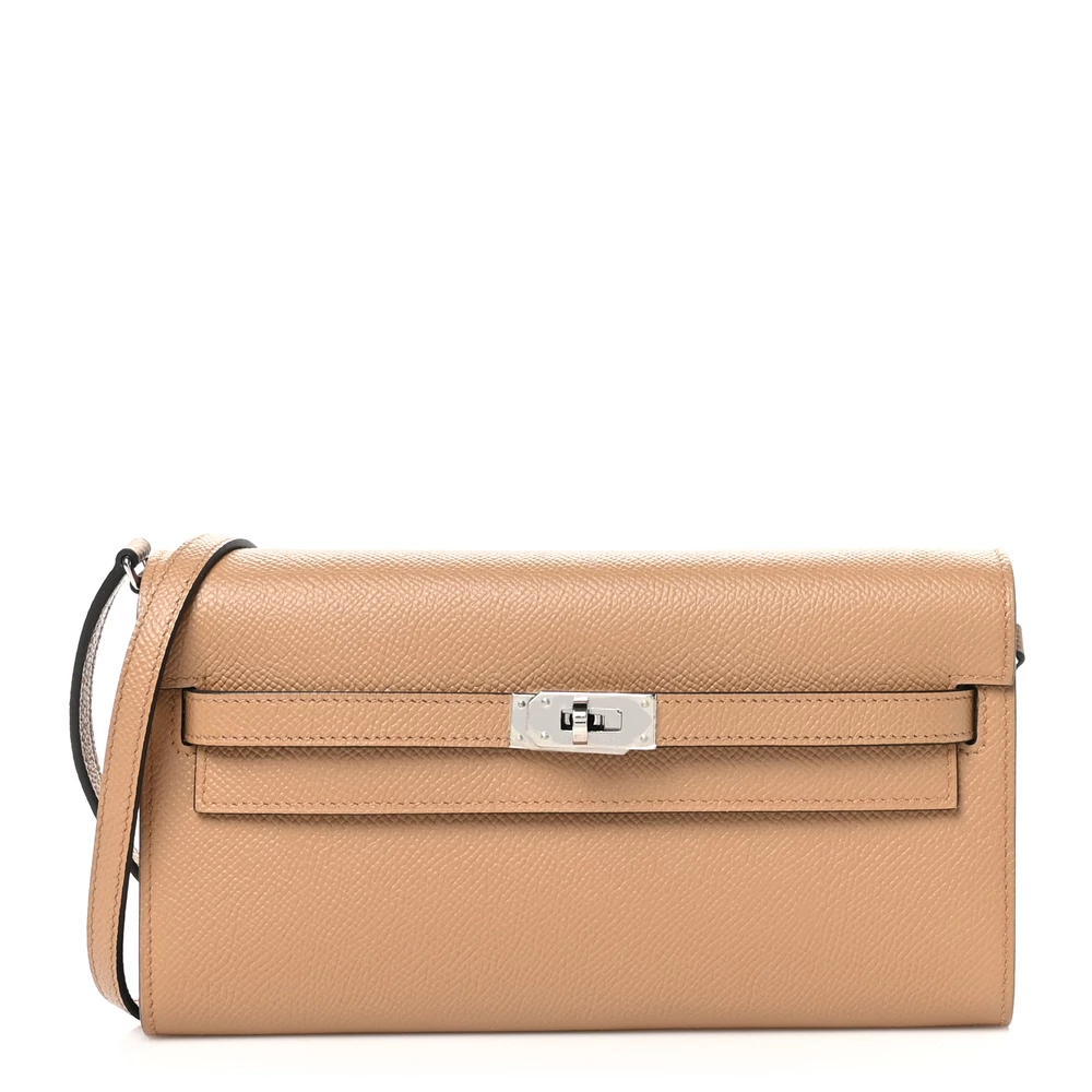 Mirror Quality Hermès Replicas – Kelly Wallet To Go Chai Mauve Sylvestre - Premium Alternative Bag