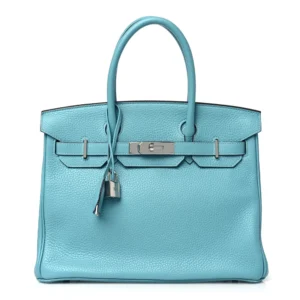 Mirror Quality Hermès Birkin 30 Bleu Atoll Replicas | Top Tier Quality