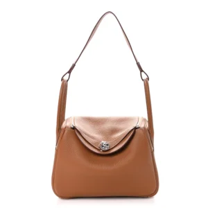 Mirror Quality Hermès Replicas - Taurillon Clémence Lindy 26 Gold