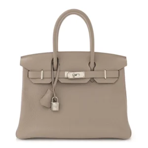 Mirror Quality Hermès Replicas - Togo Birkin 30 Gris Tourterelle