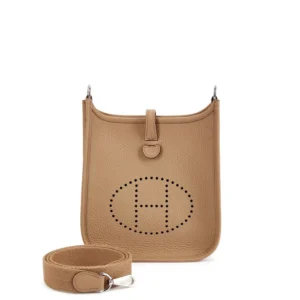 Premium Hermès Replica – Beige Marfa Mini Evelyne 16