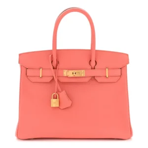 Premium Hermès Replica - Epsom Birkin 30 Flamingo