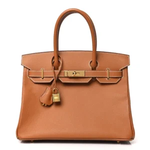 Premium Hermès Replica - Epsom Birkin 30 Gold