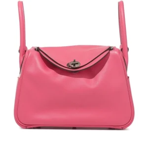 Premium Hermès Replica - Rose Azalée Evercolor Lindy 26